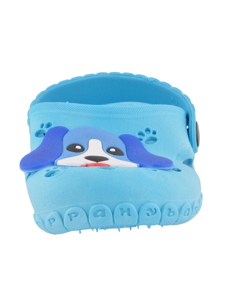 PuppyPatternLightBlueSummerClogsforBoysLightBluezoomview