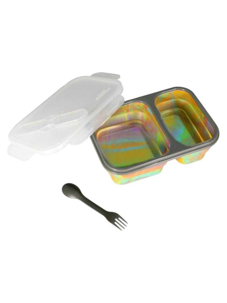 silicon-expandable-foldable-lunch-box-rainbow-open view