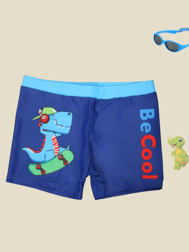 skating-dino-swim-shorts-for-boys-cool-blue-comfort-creative-view