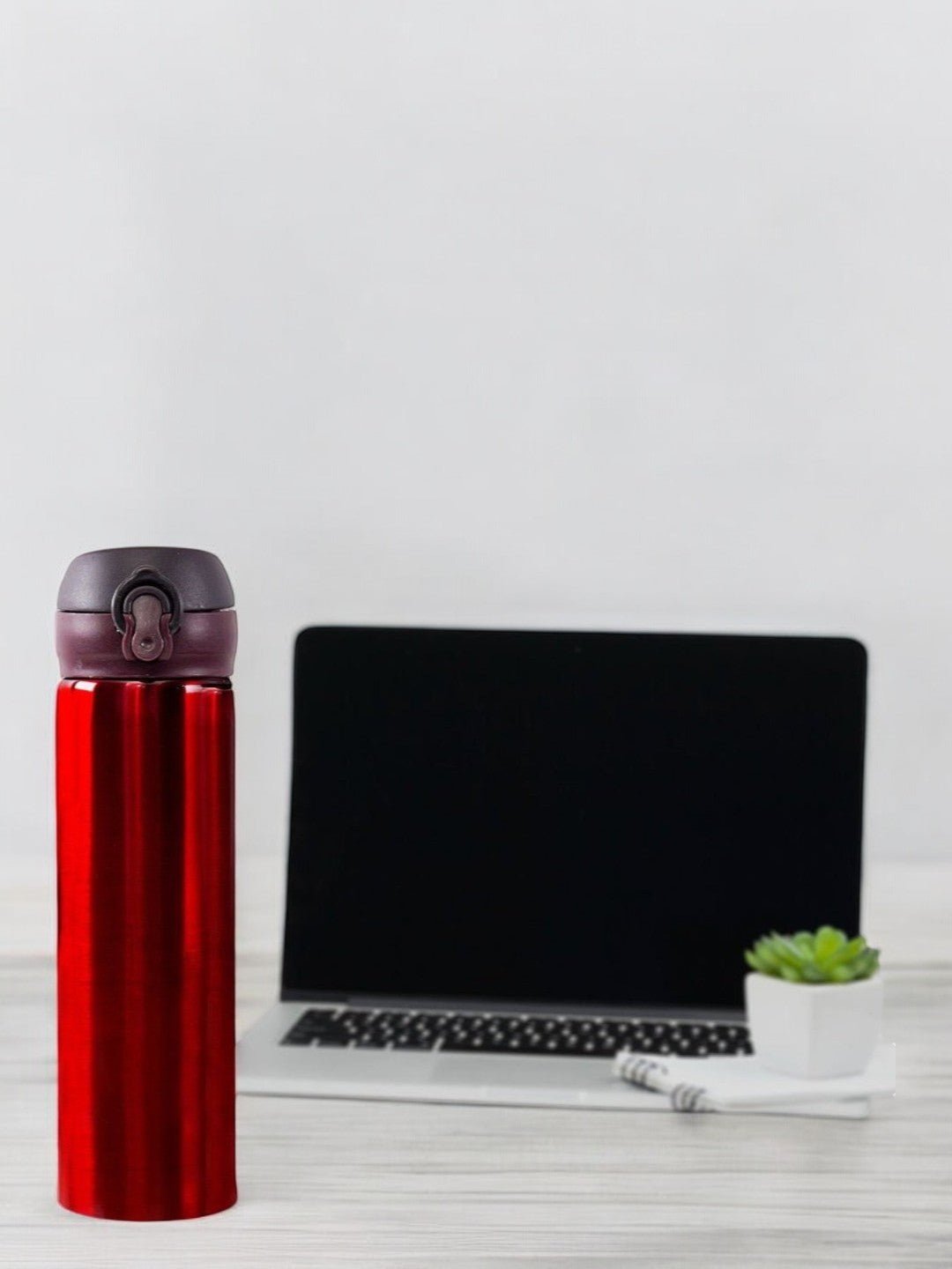 500ml Metal Thermos Flask Stainless Steel Thermos Flask, Red 500 Ml