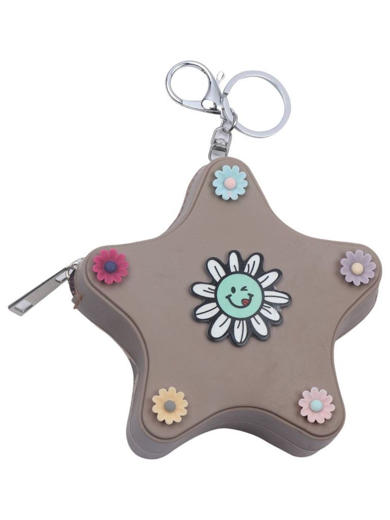 Star-Shaped_Brown_Coin_Pouch_with_Colorful_Flower_Accents_and_Smiley_Design_Front_View