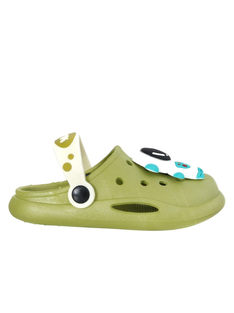 Step Into a Universe of Comfort: Kids' Astronaut Motif Clog-Side View