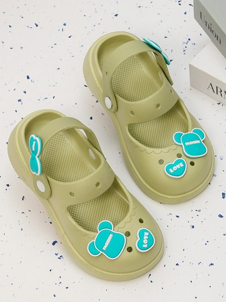 Stylish_Green_Sandals_with_Love_and_Fashion_Motifs_for_Girls-_creative_view