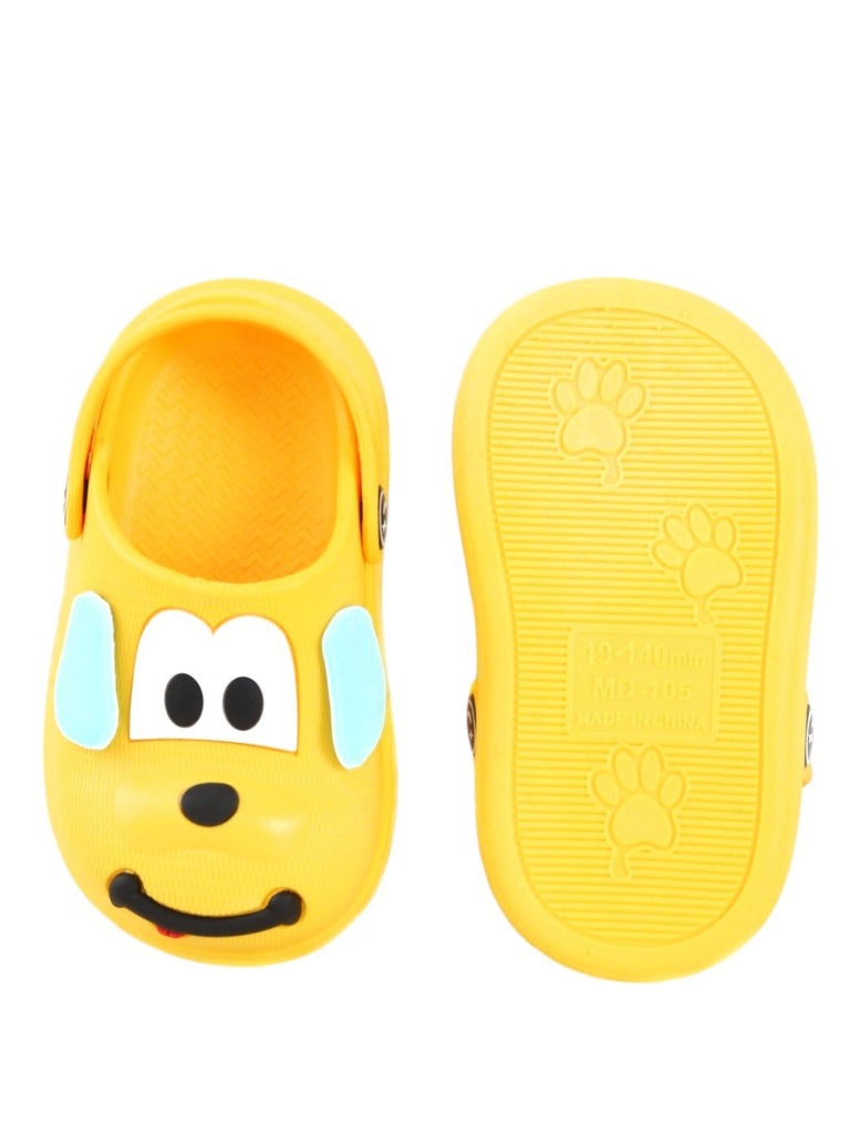 cute-puppy-pattern-clogs-for-boys- Front & Back View