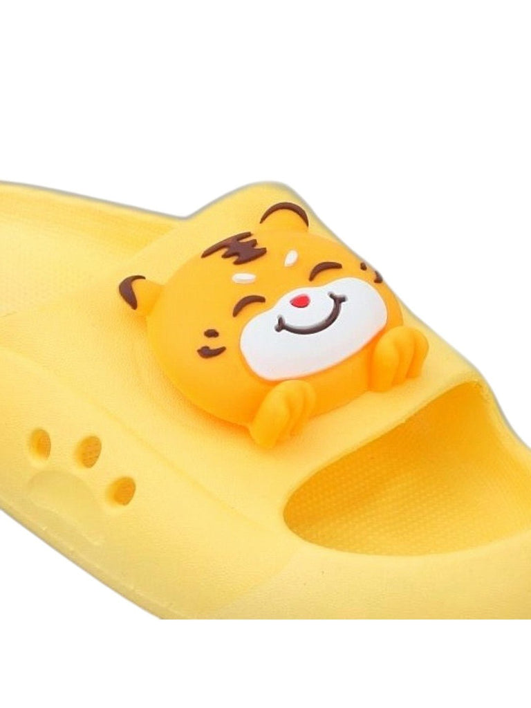 Yellow_Bee_Sunny_Tiger_Applique_Slides_for_Boys-_Front_Back_View