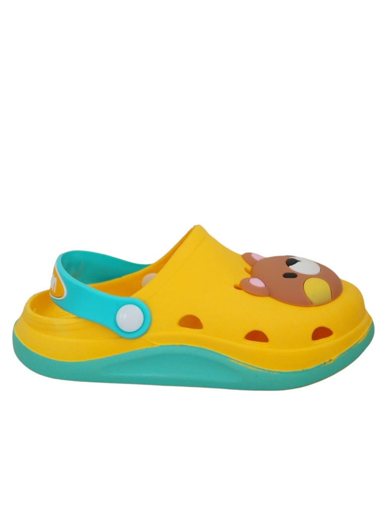 sunshine-joy-bear-motif-clogs-for-kids-playful-comfort-meets-style- Side View