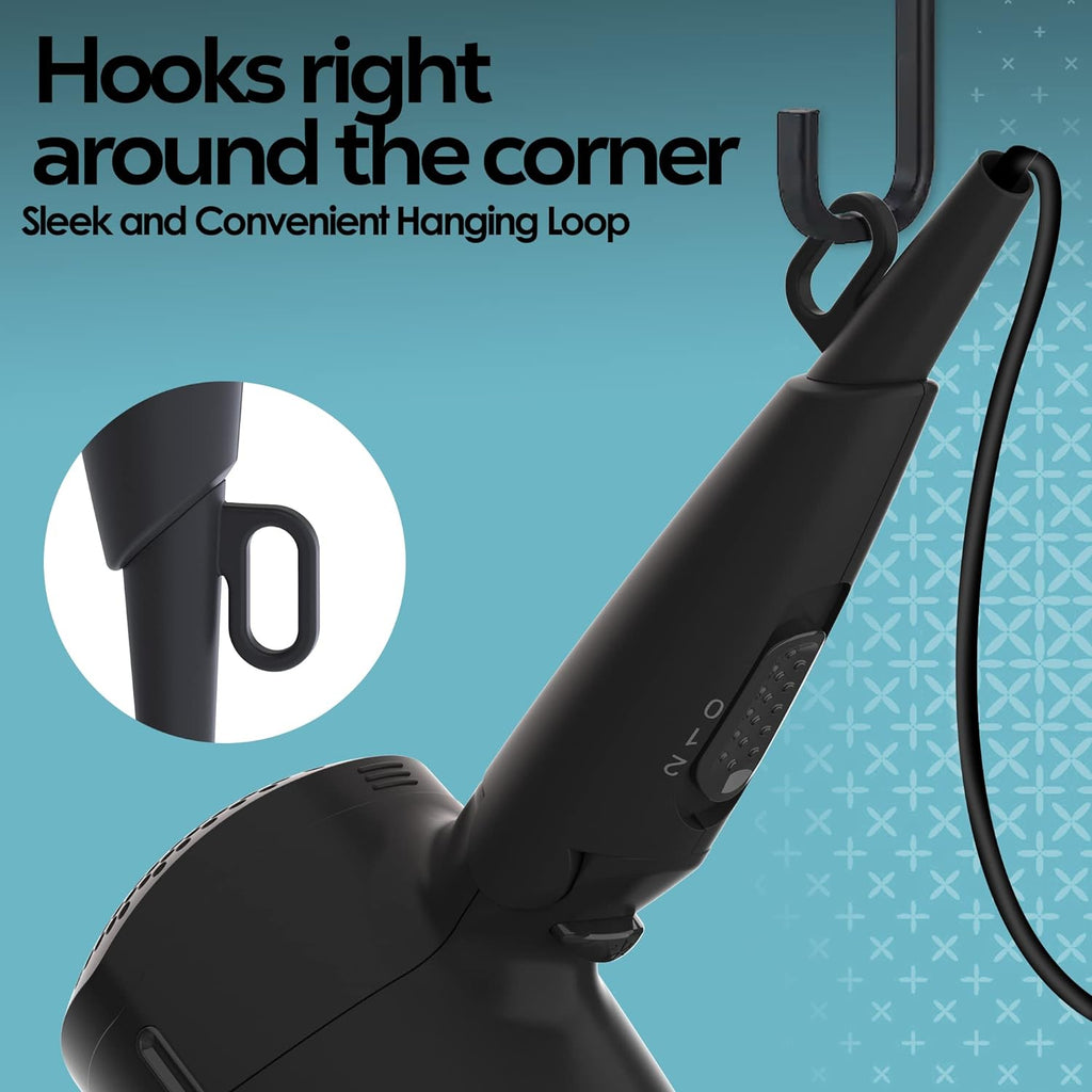 Syska HD1660 with convenient hanging loop for easy storage.