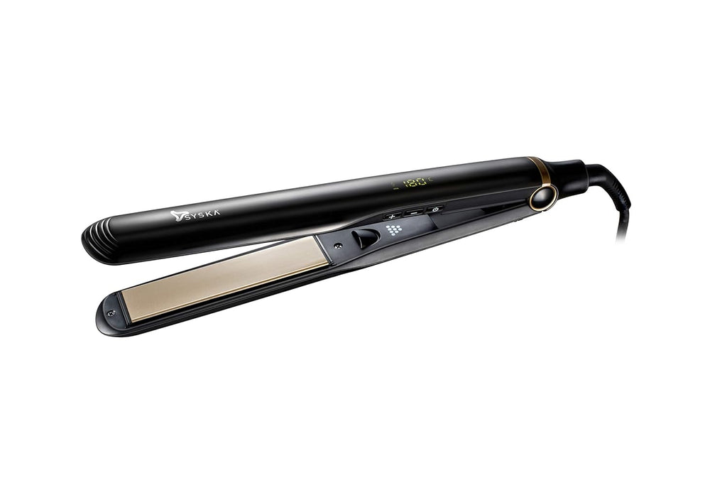 Syska Hair Straightener with LED Temperature Display Highlighted