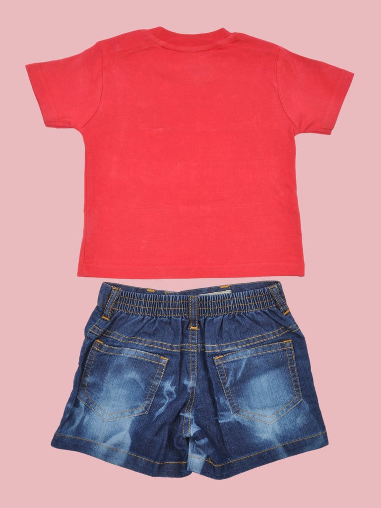 Toffyhouse_Baby_Boys_Baseball_Legend_T-Shirt_and_Shorts_Set_Grey_and_Red_back_view