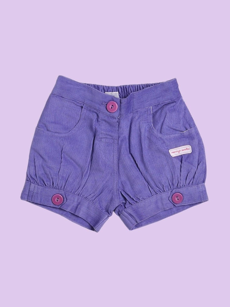 ToffyhouseBabyGirls_PurpleShortsSetfrontview