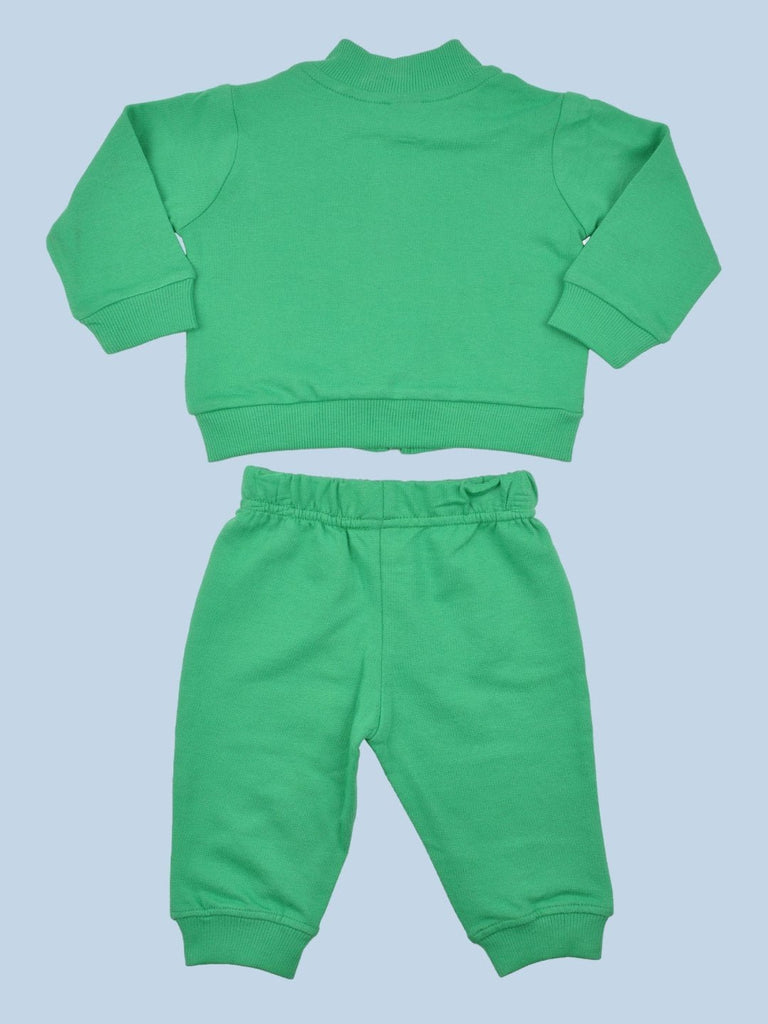 ToffyHouseBabySoccerPrintFullSleeveTracksuitSet-Greenbackfullview