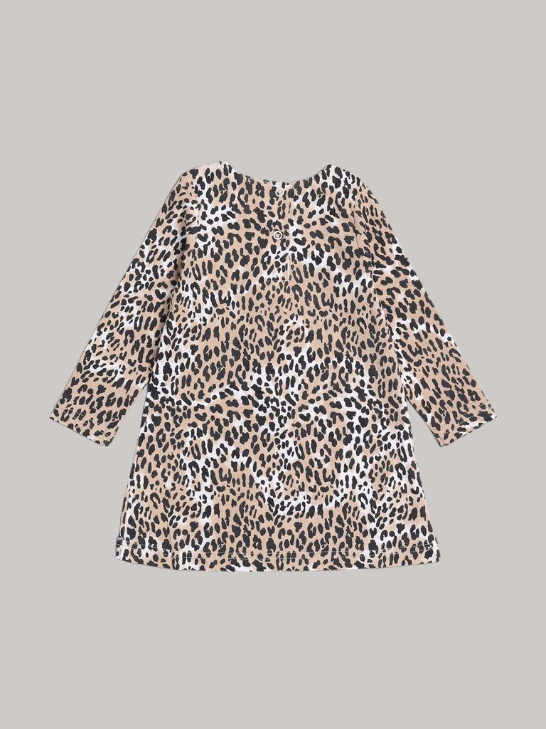 ToffyHouse_Girls_Long_Sleeve_Leopard_Print_back_view