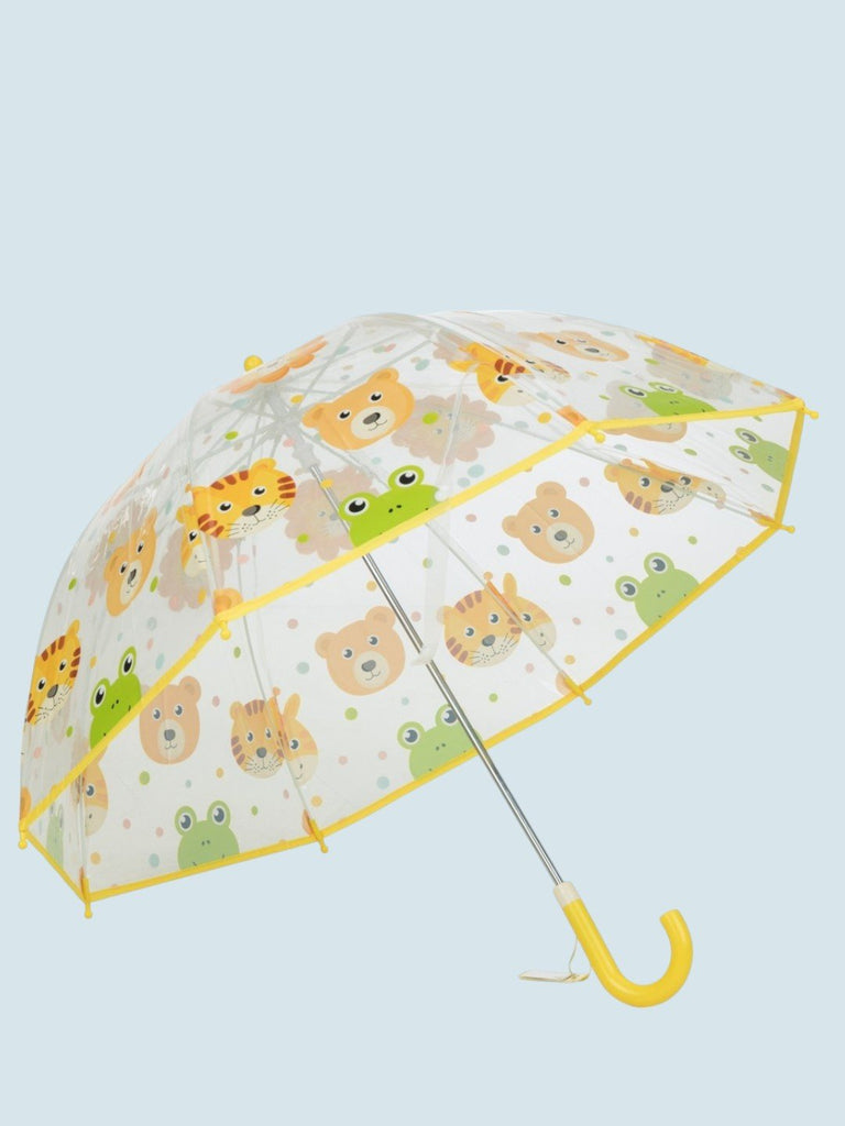 Transparent_Jungle_Animal_Clear_Dome_Umbrella_For_Boys_Side_View-