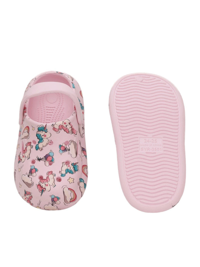 Unicorn_Printed_Clogs_front_and_back_view