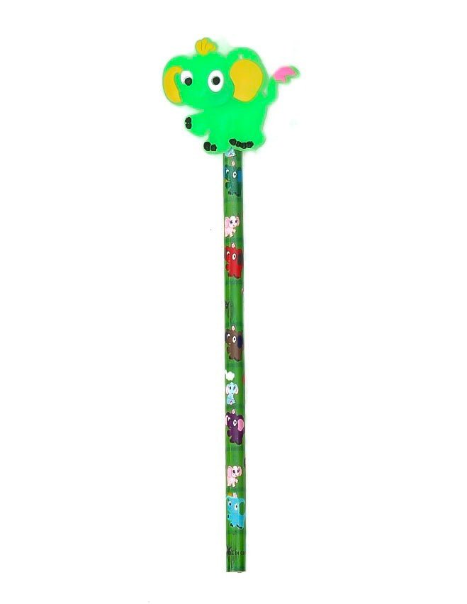 Yellow Bee Pencil with Elephant Motif for Boys