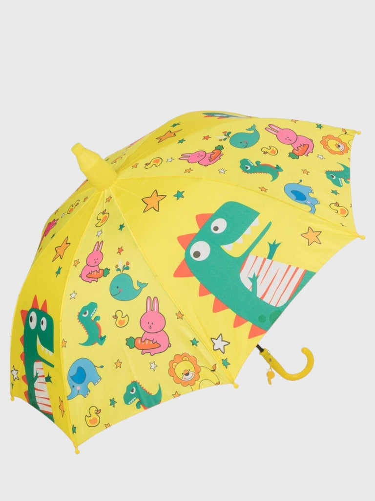 Whimsical_Dinosaur_Monsters_and_Stars_Umbrella_For_Boys_Back_View-