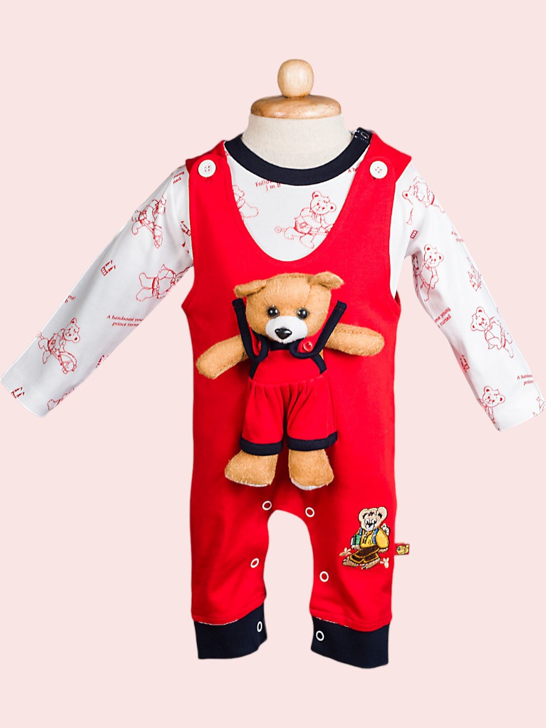 Teddy Bear Baby Boy Dress To Months Wow Boy's Red Teddy Bear