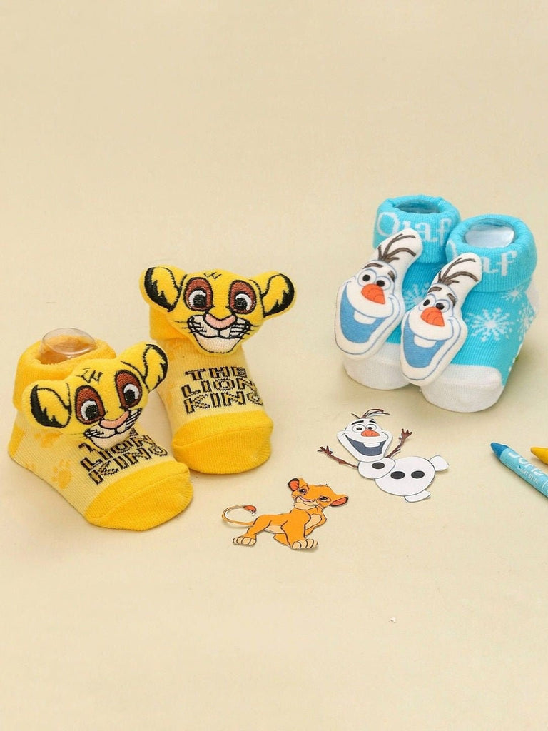 Boys_Disney_3D_Socks_Duo_The_Lion_King_and_Frozen_Olaf-_creative_1