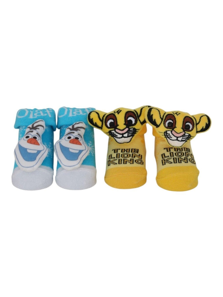 Boys_Disney_3D_Socks_Duo_The_Lion_King_and_Frozen_Olaf-_Full_View._1