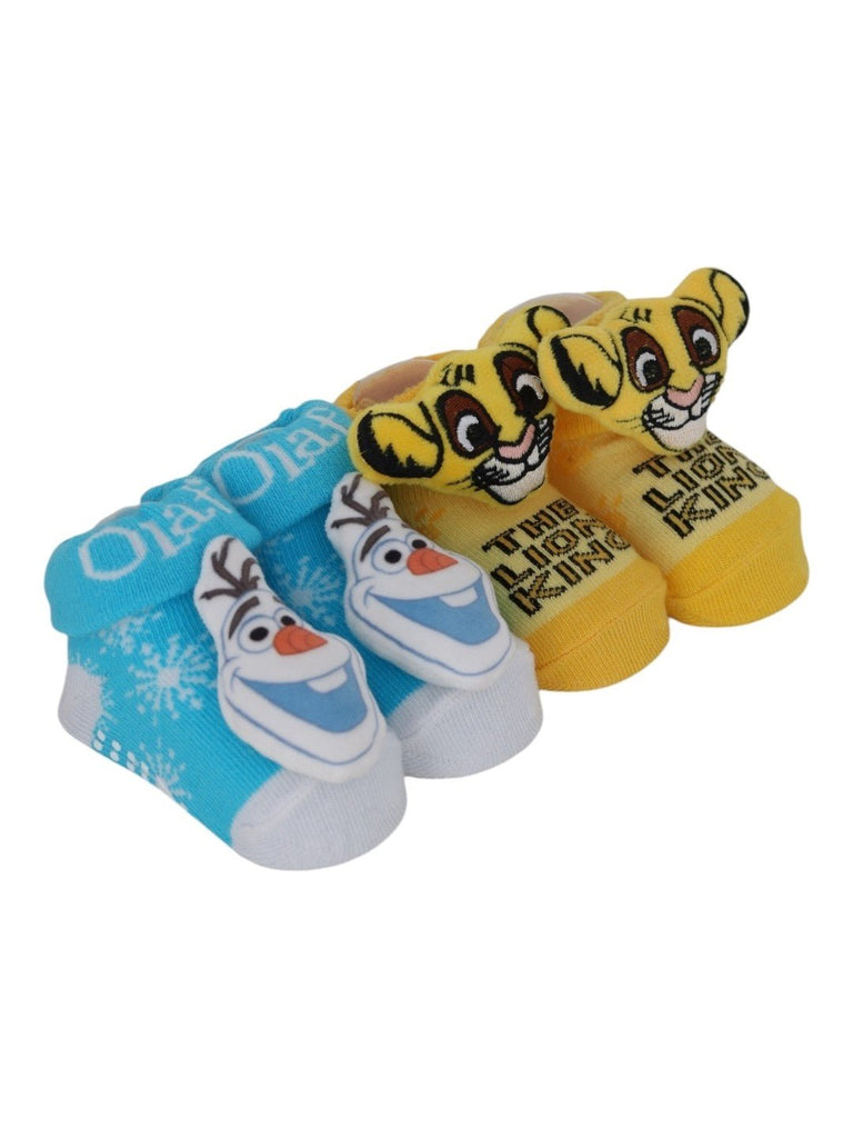 Boys_Disney_3D_Socks_Duo_The_Lion_King_and_Frozen_Olaf-_Side_View._1