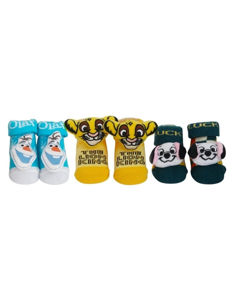 Boys_Disney_3D_Socks_Set_The_Lion_King_101_Dalmatians_Lucky_Dog_Mickey_Mouse_and_Frozen_Olaf-_Single_View-_Full_View._1