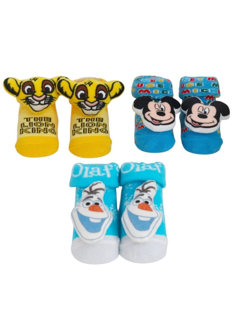 Boys_Disney_3D_Socks_Trio_The_Lion_King_Mickey_Mouse_and_Frozen_Olaf-_Full_View_1