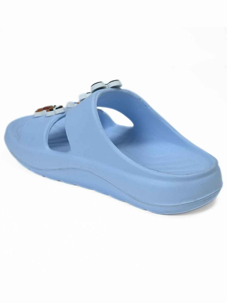 Yellow_Bee_Boys_Light_Blue_Disney_Slides_with_Mickey_Donald_Pluto_Charms_-_Back_View