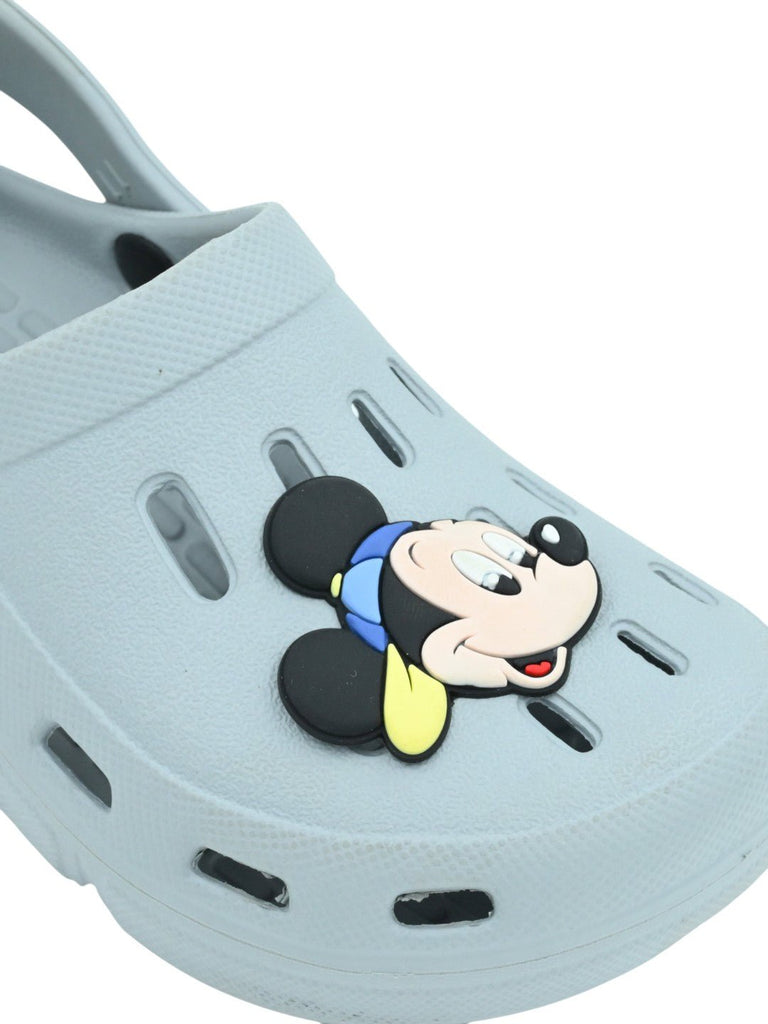 YellowBeeBoy_sDisneyMickeyMouseClogsforBoys_Grey-CloseUpView