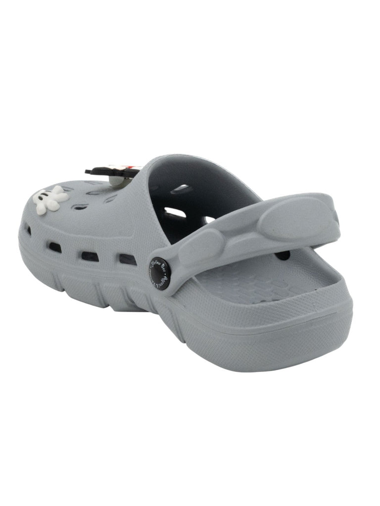 YellowBeeBoys_DisneyMickeyMouseClogswith3DCharacterCharm_Grey-BackView