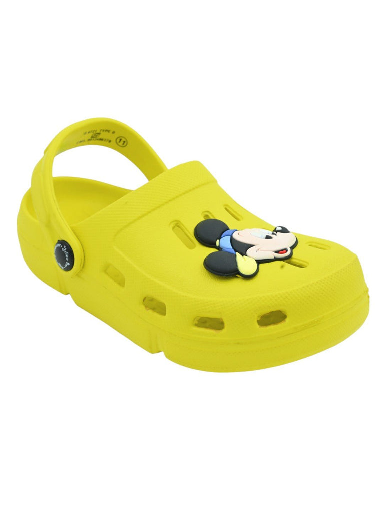 YellowBeeBoy_sDisneyMickeyMouseClogsforBoys_Yellow-AngleView