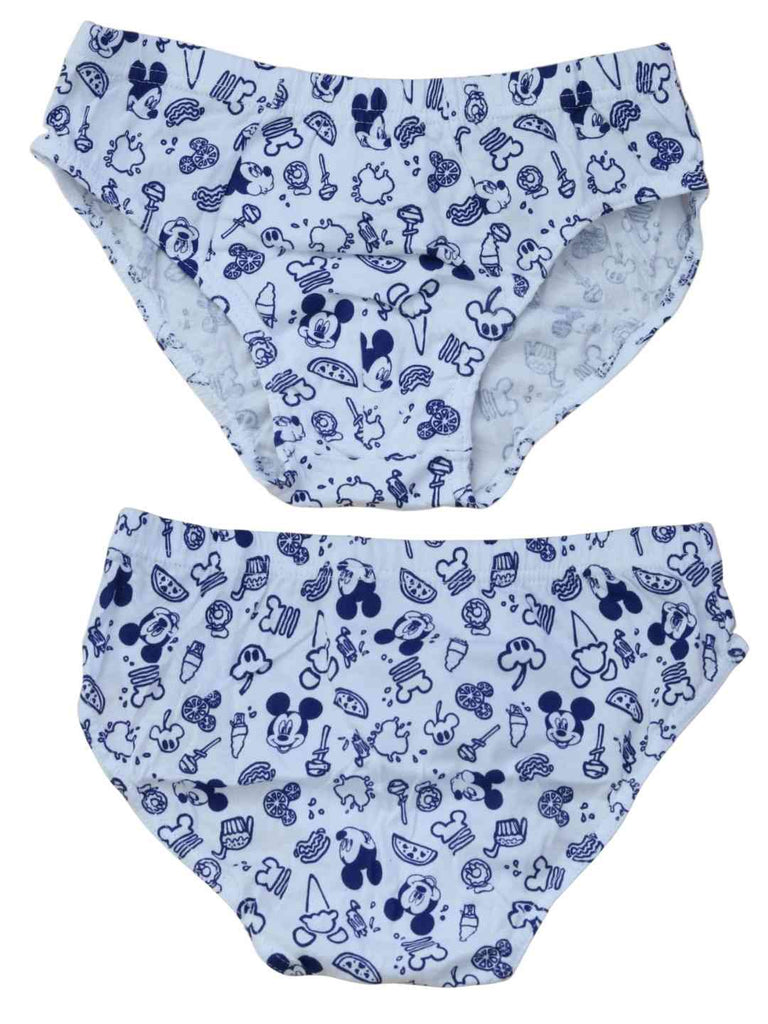 Yellow_Bee_Boy_s_Disney_Mickey_Mouse_Cotton_Underwear_Briefs_- Multi Printed