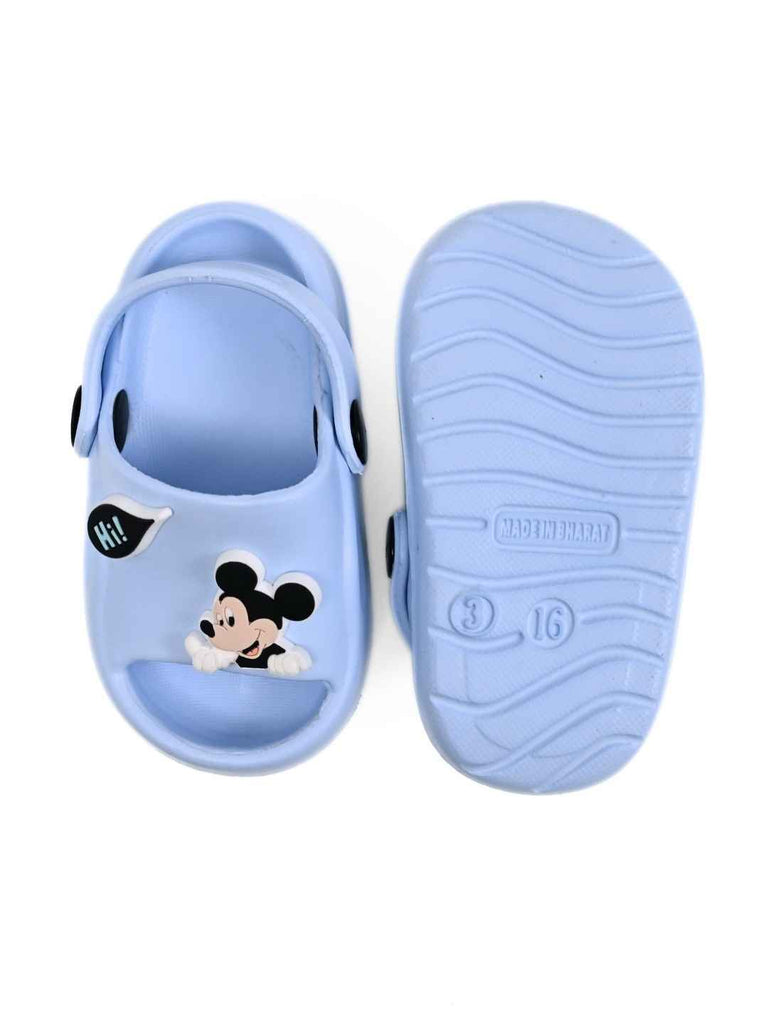 Yellow_Bee_Boys_Disney_Blue_Sandals_with_Mickey_Mouse_Hi_Charms_-_Top_And_Bottom_View