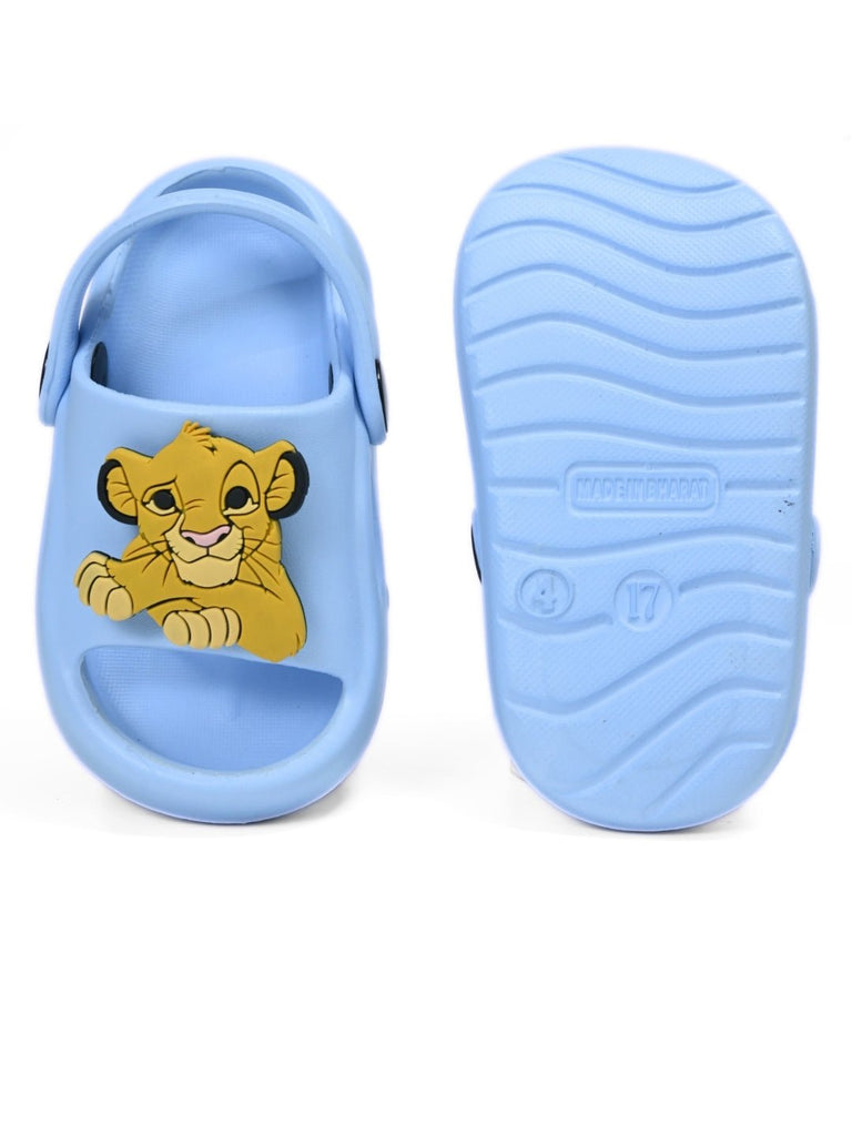 Yellow_Bee_Boys_Disney_Sandals_Blue_Lion_King_Simba_Design_-_Top_And_Bottom_View