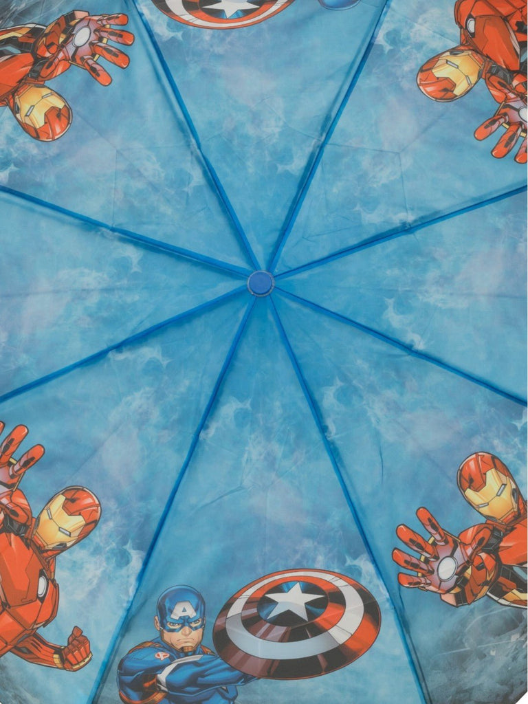 Yellow_Bee_Boys_Marvel_Avengers_Foldable_Umbrella_Iron_Man_Captain_America_Print-_Outer_View