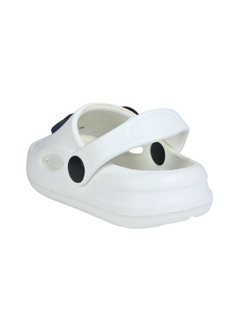 Yellow Bee Boys’ Marvel Avengers  Iron Man, Hulk & Captain America Charms Sandals- White  Back view