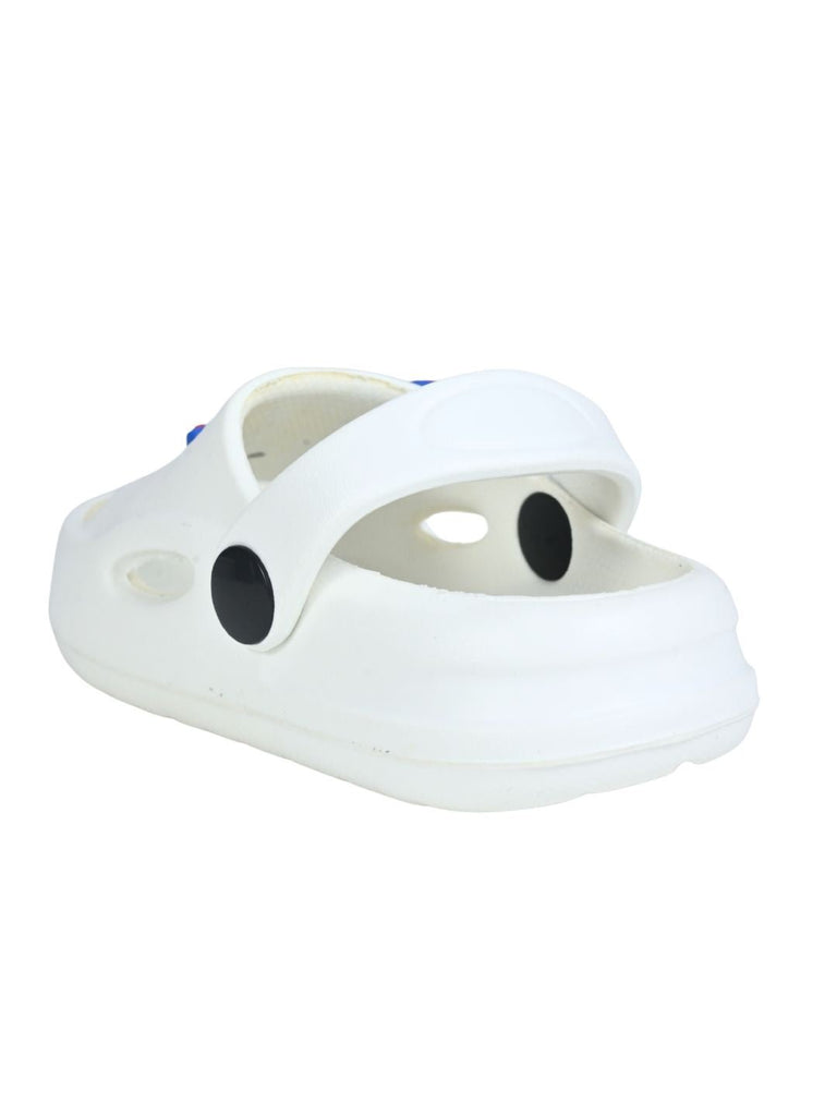 Yellow Bee Boy's Marvel Superhero Spider-Man Charm Sandals – White Back View