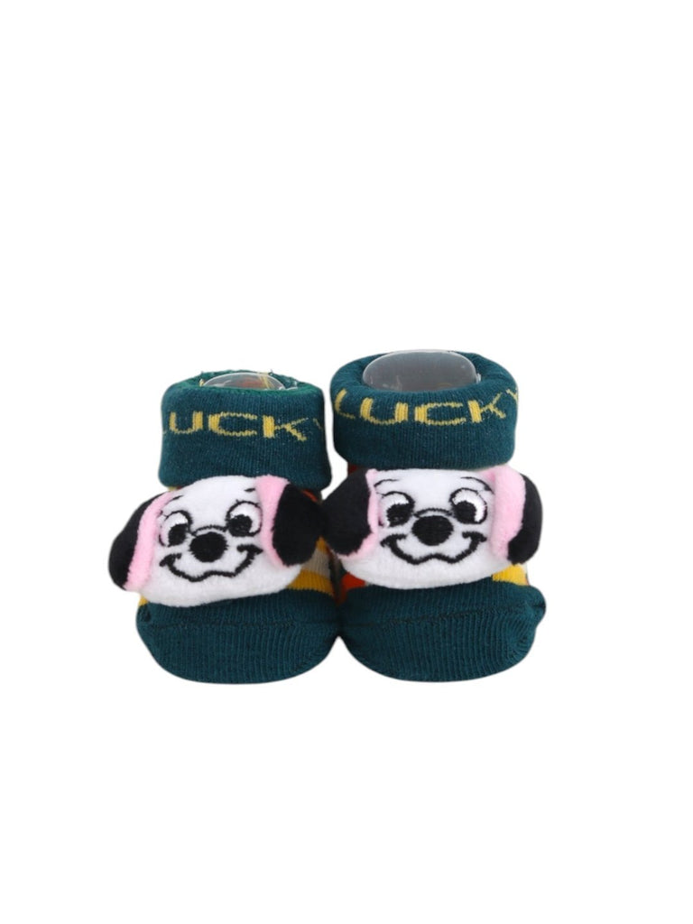 Yellow Bee Disney Lucky Dog 3D Socks Combo – Front View