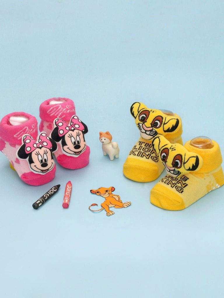 Disney_3D_Socks_Combo_Minnie_Mouse_The_Lion_King_For_Boys_Girls-_Creative_1