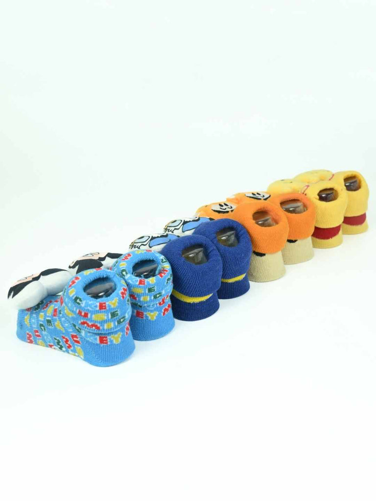 Yellow_Bee_Disney_3D_Socks_Combo_Mickey_Donald_Tigger_Winnie_the_Pooh_for_Boys-_Back View