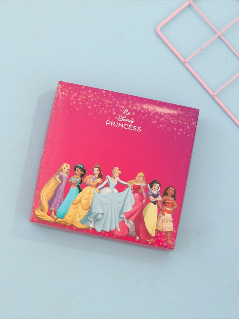 Yellow Bee Disney Moana Hair Accessories Set for Girls – Pink Bow, Claw Clip & Floral Hair Ties-Back View