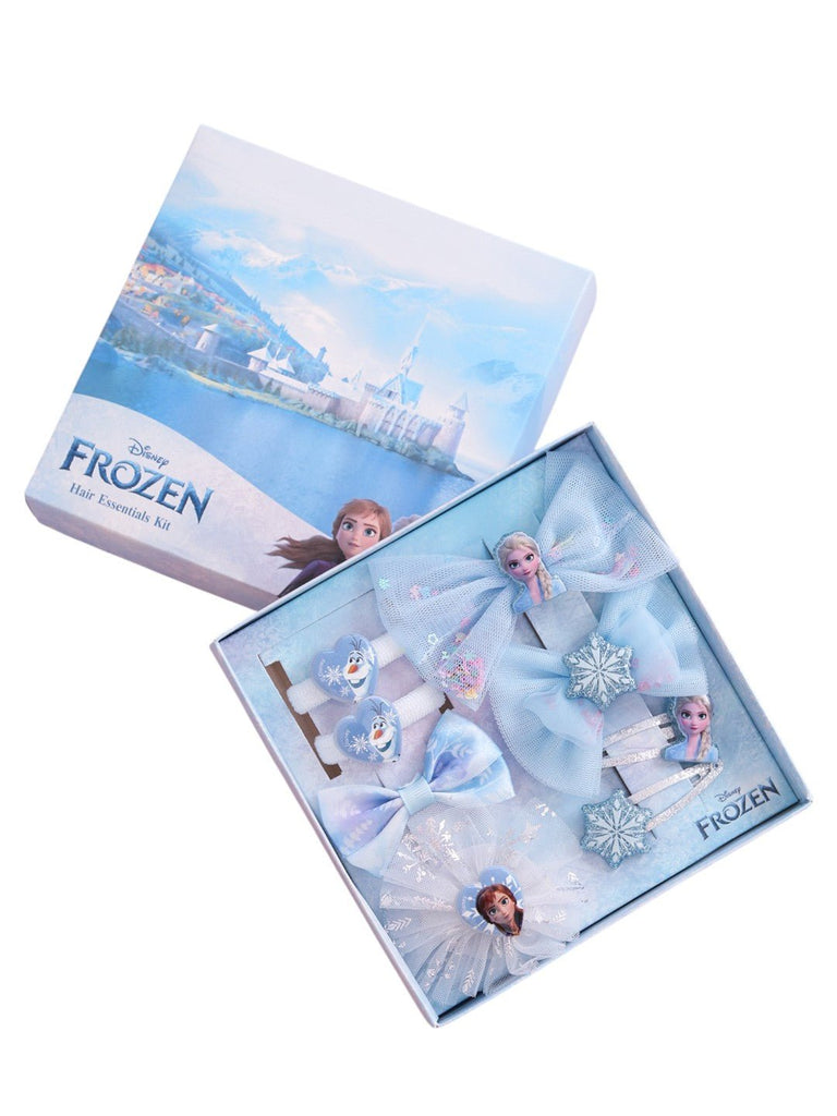 DisneybyYellowBeeFrozenElsaHairAccessoryGiftSetforGirls_Blue_Silver-Full View