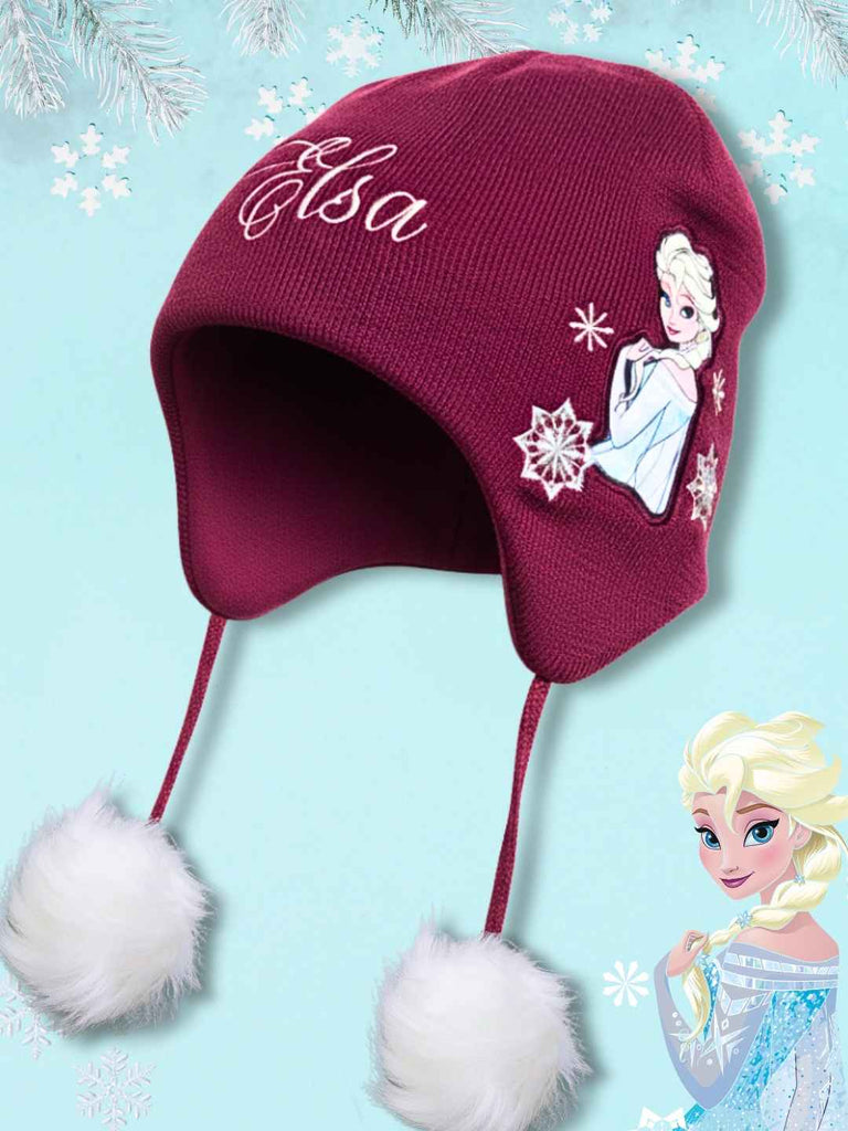 Yellow_Bee_Girl_s_Disney_Frozen_Elsa_Winter_Earflap_Hat-_Purple-_Creative_View.