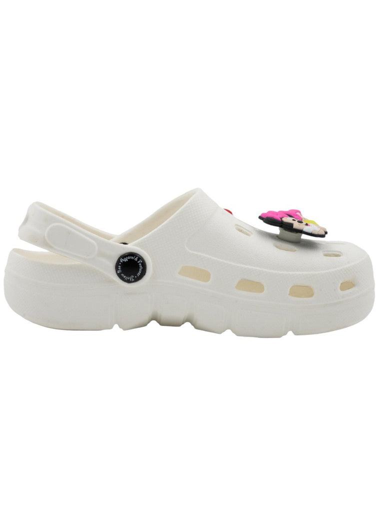 YellowBeeGirls_DisneyMinnieMouseClogswith3DCharacter_BowCharms_White-SideView