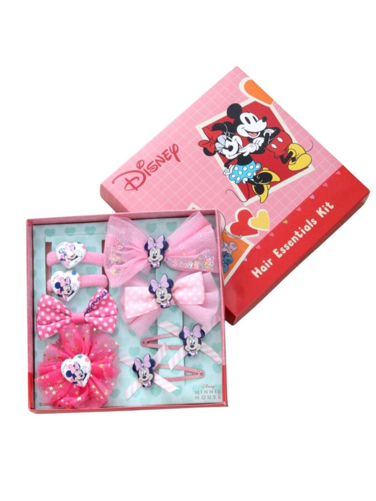 DisneybyYellowBeeMinnieMouseHairAccessoryGiftSetforGirls_Pink-FrontView