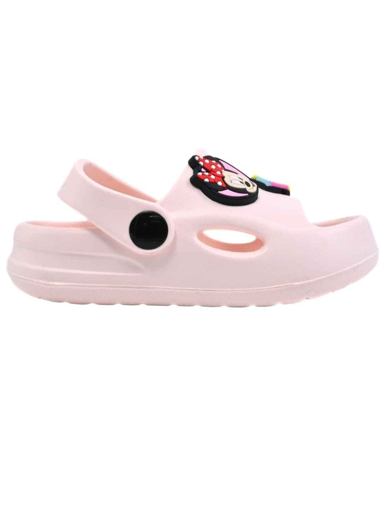 Yellow_Bee_Girl_s_Disney_Minnie_Mouse_Sandals_with_Star_Gem_Smile_Charms-_Pink_-_Side_View