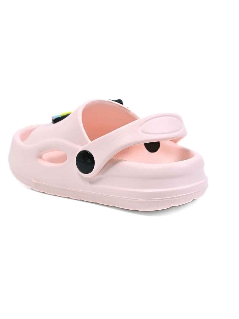 Yellow_Bee_Girl_s_Disney_Minnie_Mouse_Sandals_with_Star_Gem_Smile_Charms-_Pink_-_Back_View