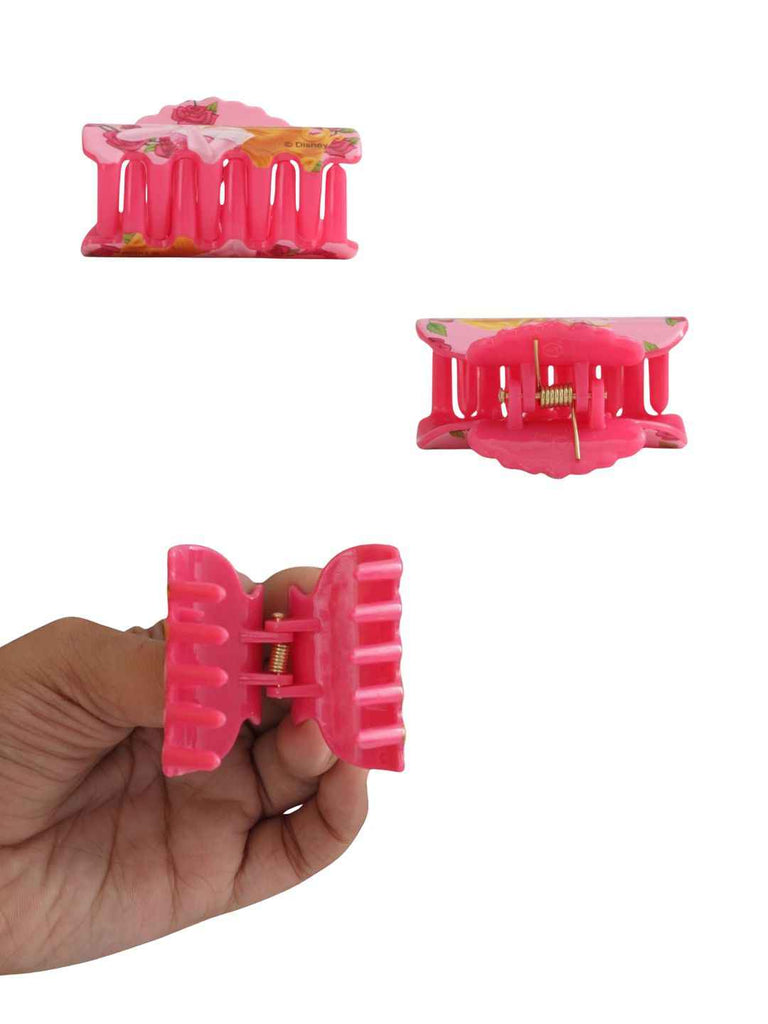 Yellow Bee Girls’ Disney Princess Aurora Hair Accessory Gift Set – 13 Pieces, Pink & Yellow- Full Clucher View