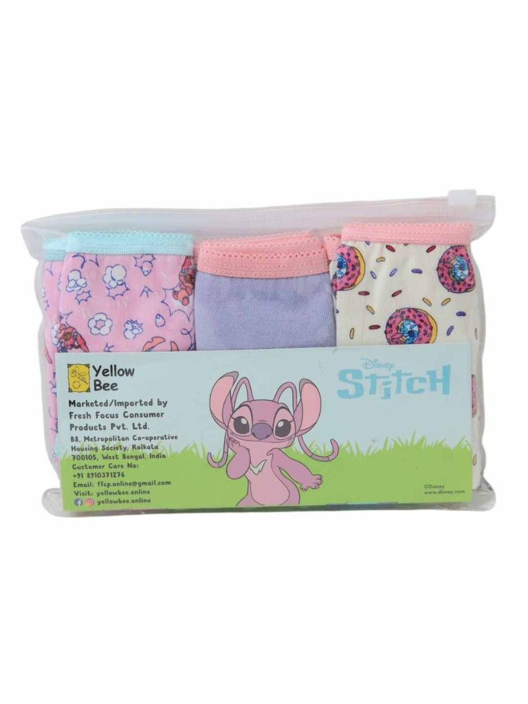 8. Back of Disney Stitch underwear 3‑pack packaging with product details.
