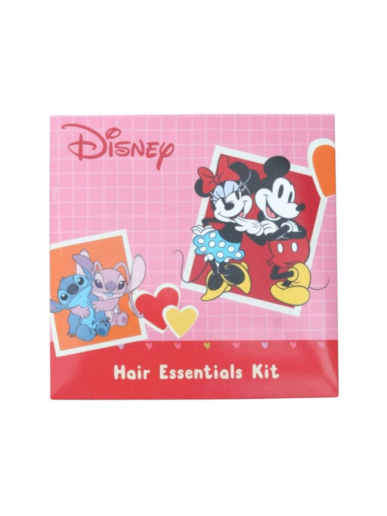 Yellow Bee Girl's Disney Stitch Hair Essentials Gift Set- 8 Pieces-Showing Design