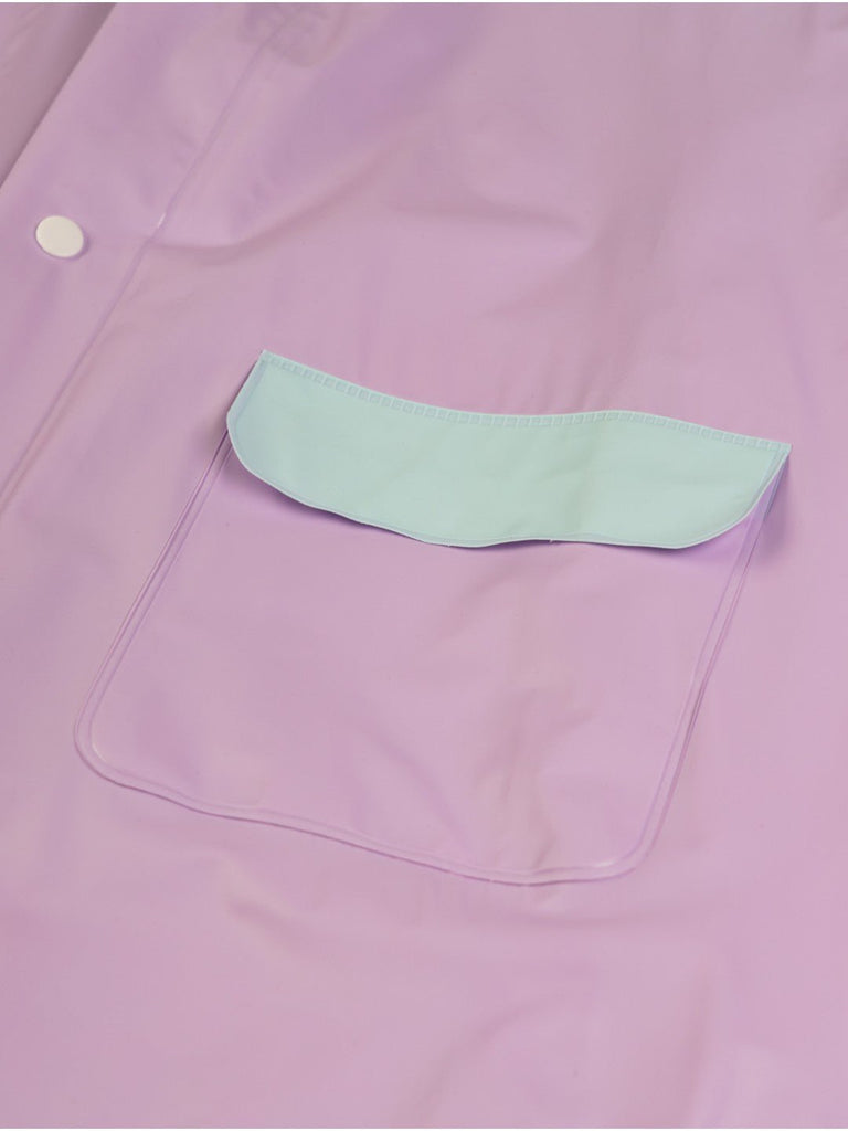 Yellow_Bee_Girls_Lavender_Disney_Frozen_Raincoat_Elsa_and_Anna_One_Heart_Two_Sisters_Design- Pocket View